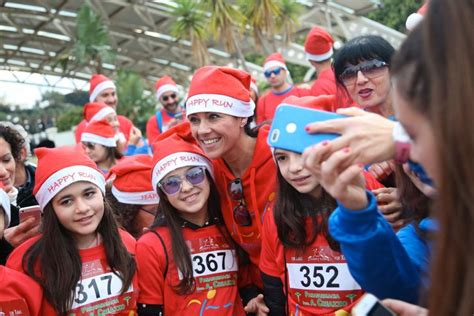 happy run 2018 giusy versace|Moak at the “Happy Run for Christmas” with Giusy Versace..